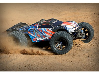 Traxxas E-Revo 1:8 VXL RTR modré