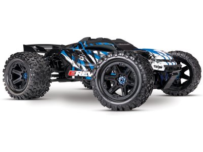 Traxxas E-Revo 1:8 VXL RTR modré