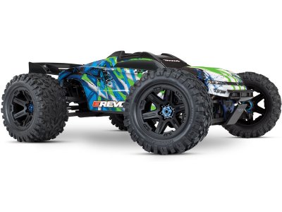 Traxxas E-Revo 1:8 VXL RTR modré