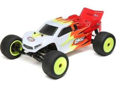 Losi Mini-T 2.0 1:18 RTR červená/bílá