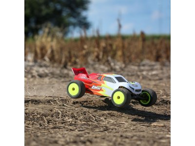 Losi Mini-T 2.0 1:18 RTR červená/bílá