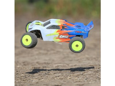 Losi Mini-T 2.0 1:18 RTR červená/bílá