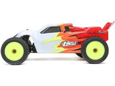 Losi Mini-T 2.0 1:18 RTR červená/bílá