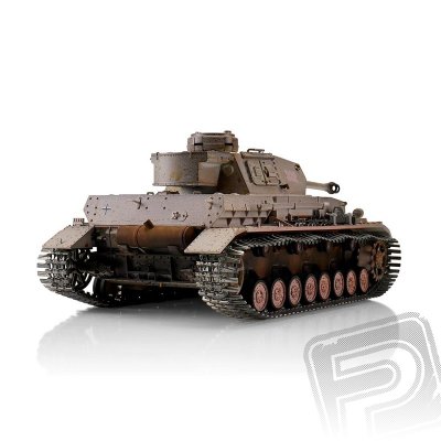 TORRO tank PRO 1/16 RC PzKpfw IV provedení G Div. LAH Charkov 1943 zimní kam. - infra IR