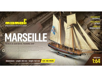 MAMOLI Marseille 1764 1:64 kit