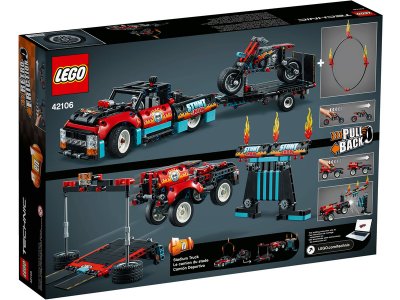 Lego 42106 kaskadérská vozidla