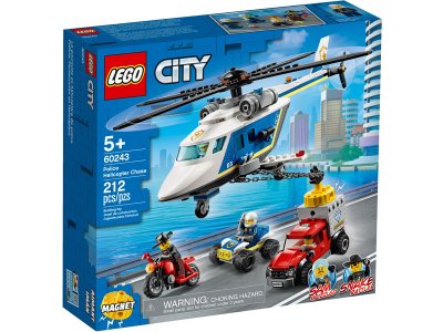 LEGO City - Pronásledování s policejní helikoptérou
