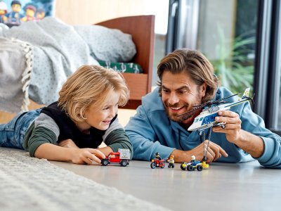 LEGO City - Pronásledování s policejní helikoptérou