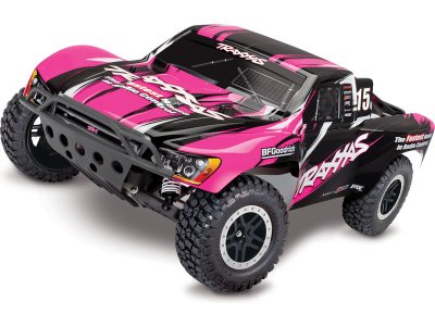 Traxxas Slash 1:10 RTR růžový