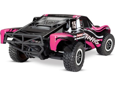 Traxxas Slash 1:10 RTR růžový