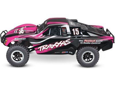 Traxxas Slash 1:10 RTR růžový