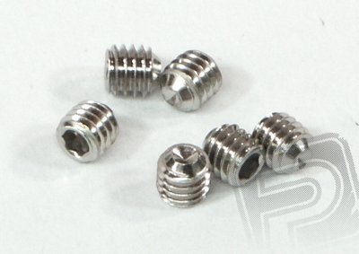 Stavěcí šroub M3x3mm (6ks)