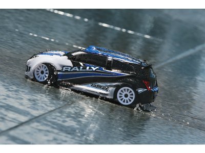 Traxxas Rally 1:18 4WD RTR modré