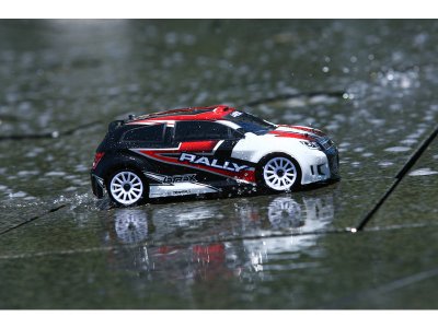 Traxxas Rally 1:18 4WD RTR modré