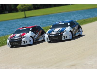 Traxxas Rally 1:18 4WD RTR modré