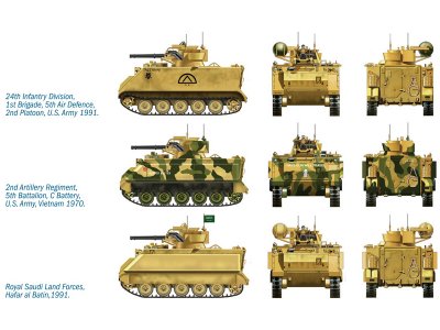 Italeri 7066 M163 Vulcan