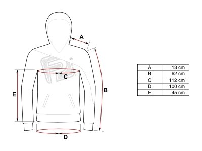 Mikina s kapucí PELIKAN vel. XL kolekce 2012 MADE IN CZ