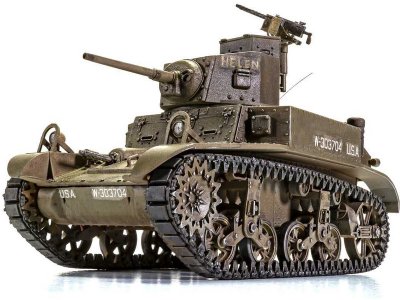 Airfix M3 Stuart, Honey (British Version) (1:35)