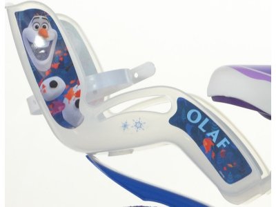 DINO Bikes - Dětské kolo 16" Frozen 2 se sedačkou pro panenku a košíkem