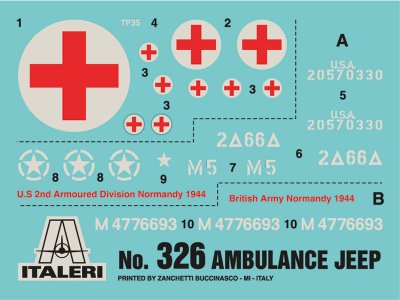 Italeri 326 Ambulance 4x4 1:35