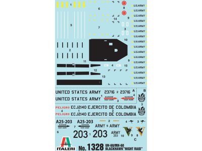 Italeri 1328 UH-60/MH-60 1:72