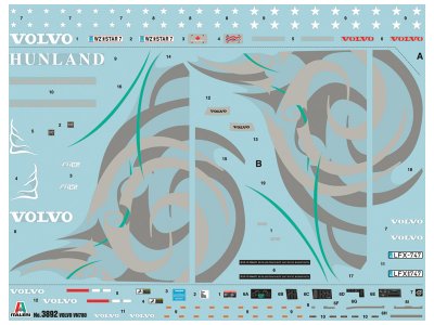 Italeri 3892 Volvo VN 780 1:24