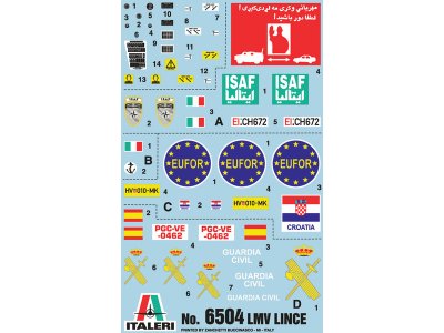 Italeri 6504 LMV LINCE (1:35)