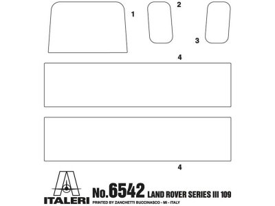 Italeri 6542 Land Rover III