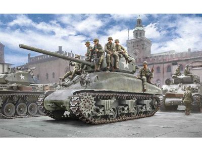 Italeri 6568 M4A1 Sherman 1:35