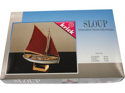 COREL Sloup rybářská loď 1:25 kit