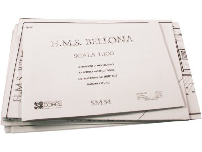 COREL H.M.S. Bellona 1760 1:100 kit