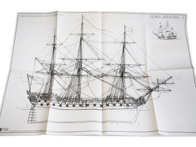 COREL H.M.S. Bellona 1760 1:100 kit