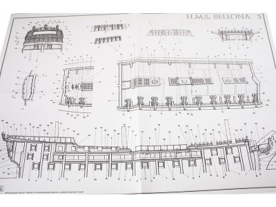 COREL H.M.S. Bellona 1760 1:100 kit