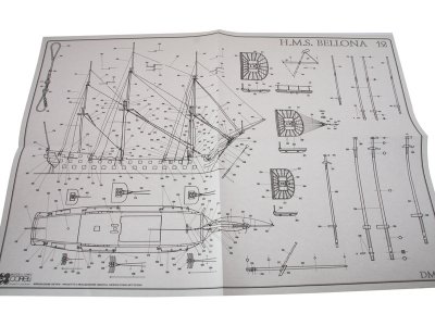 COREL H.M.S. Bellona 1760 1:100 kit