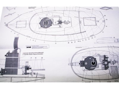 Krick Anna kit s parním strojem V2