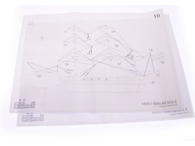 MINI MAMOLI H.M.S. Beagle 1:121 kit