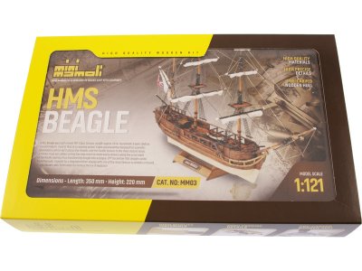 MINI MAMOLI H.M.S. Beagle 1:121 kit