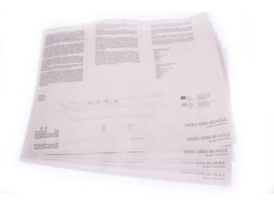 MINI MAMOLI H.M.S. Beagle 1:121 kit