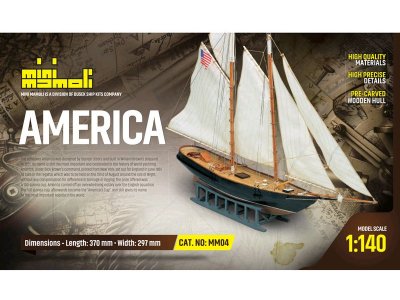 MINI MAMOLI America 1:140 kit