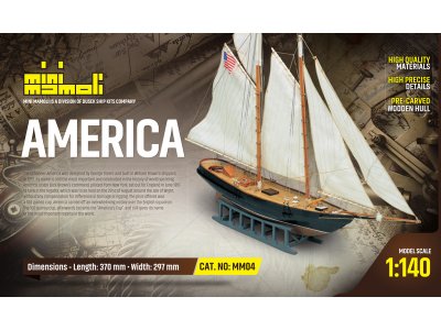 MINI MAMOLI America 1:140 kit