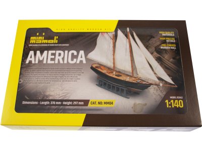 MINI MAMOLI America 1:140 kit