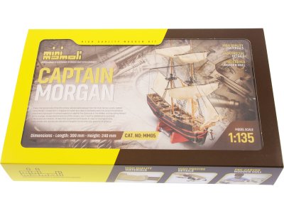 MINI MAMOLI Captain Morgan 1:135 kit