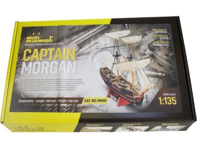 MINI MAMOLI Captain Morgan 1:135 kit