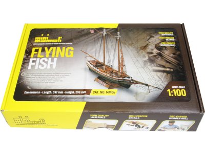 MINI MAMOLI Flying Fish 1:100 kit