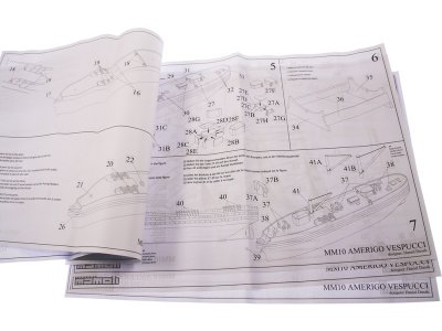 MINI MAMOLI Amerigo Vespucci 1:350 kit