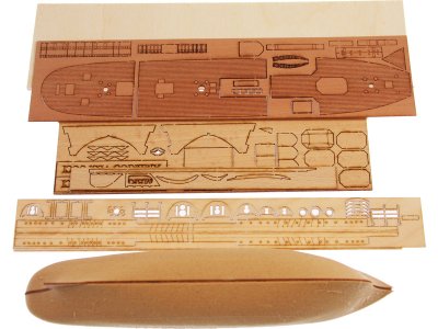 MINI MAMOLI Amerigo Vespucci 1:350 kit