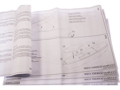 MINI MAMOLI Amerigo Vespucci 1:350 kit