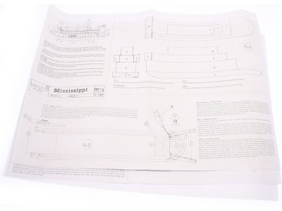 MINI MAMOLI Mississippi 1:206 kit