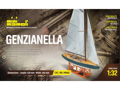 MINI MAMOLI Star Genzaniella 1:32 kit