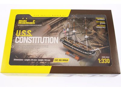 MINI MAMOLI U.S.S. Constitution 1:330 kit